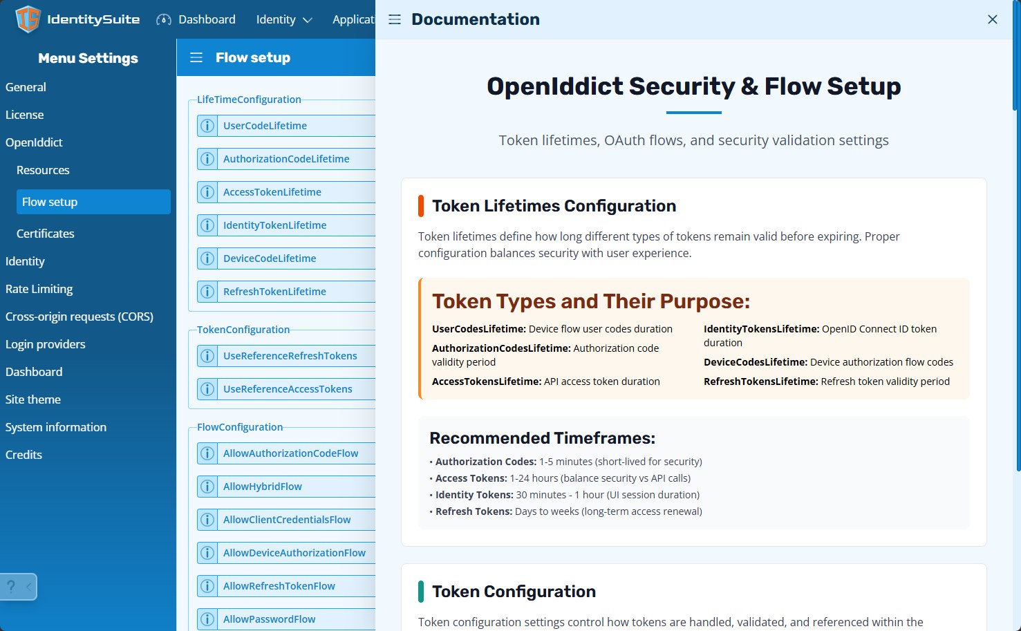 Inline documentation