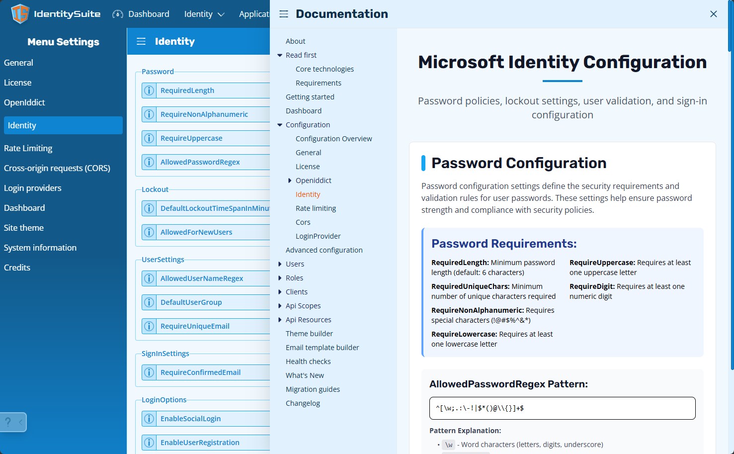 Inline documentation